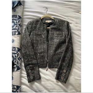 Michael Michael Kors Black White Tweed Jacket